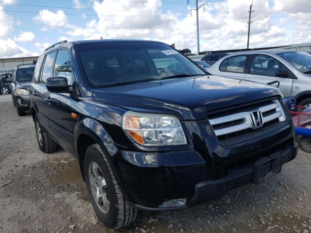 HONDA PILOT EXL 2007 with VIN 5FNYF18537B001372 - Photo from auction