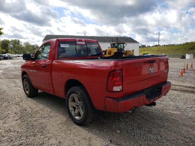 Photo 3 from auction – 2012 DODGE RAM 1500 S with VIN 3C6JD7AT0CG169503
