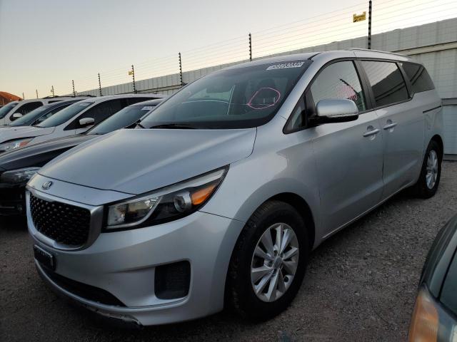 KIA SEDONA LX 2016 with VIN KNDMB5C10G6089170 - Photo from auction