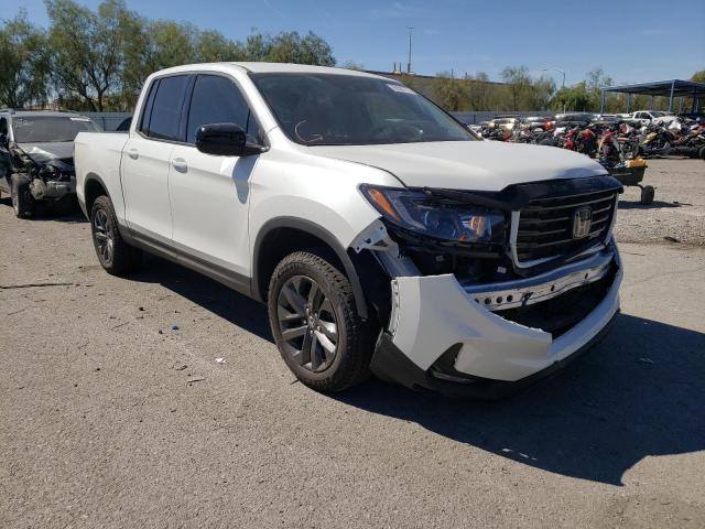 HONDA RIDGELINE 2021 with VIN 5FPYK3F15MB011458 - Photo from auction