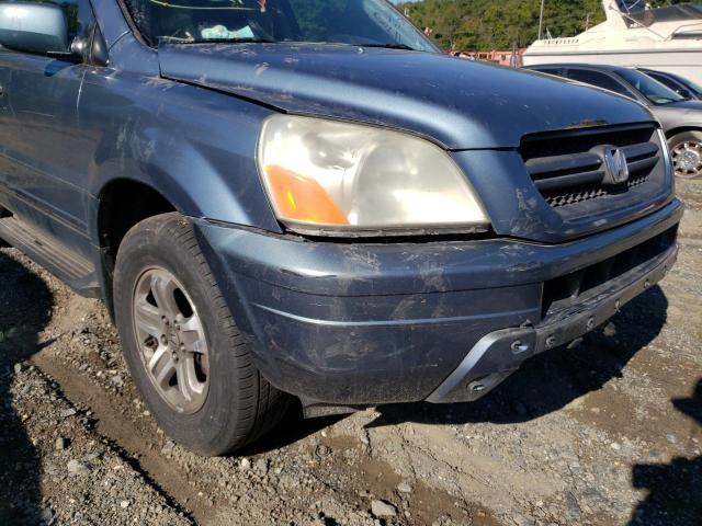 Photo 9 from auction – 2005 HONDA PILOT EX with VIN 5FNYF18435B047627