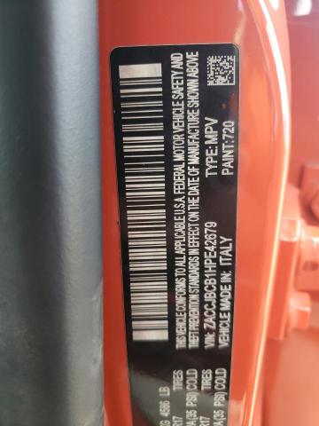 Photo 10 from auction – 2017 JEEP RENEGADE T with VIN ZACCJBCB1HPE42679