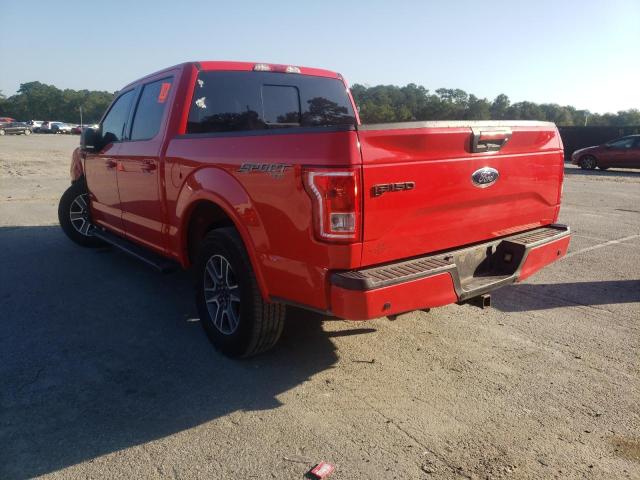 Photo 3 from auction – 2016 FORD F150 SUPER with VIN 1FTEW1EP3GFB24612