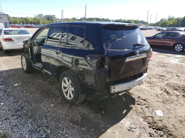 Photo 3 from auction – 2012 TOYOTA HIGHLANDER with VIN 5TDBK3EHXCS112616