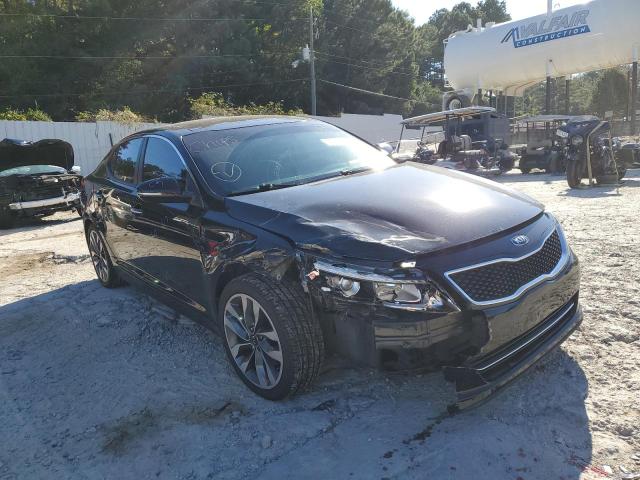 KIA OPTIMA SX 2015 with VIN 5XXGR4A67FG499661 - Photo from auction