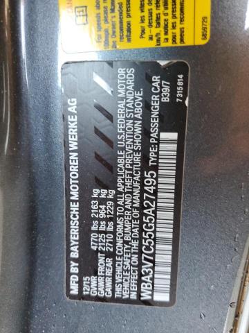 Photo 10 from auction – 2016 BMW 428 I SULE with VIN WBA3V7C55G5A27495