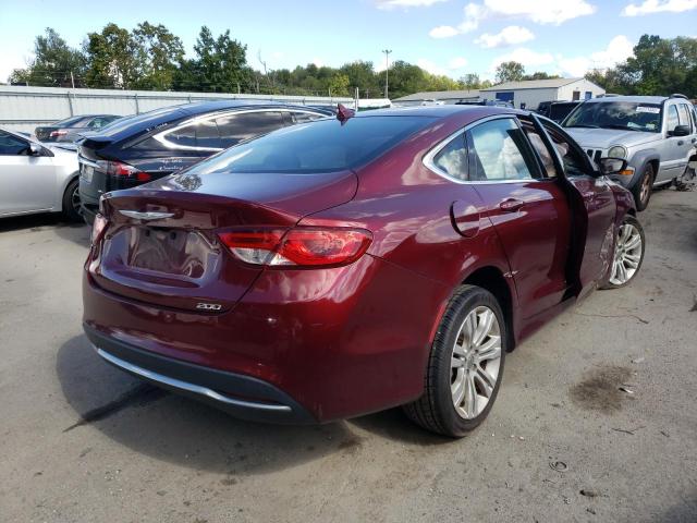 Photo 4 from auction – 2015 CHRYSLER 200 LIMITE with VIN 1C3CCCAB0FN655314