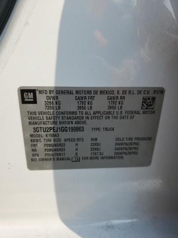 Photo 10 from auction – 2016 GMC SIERRA K15 with VIN 3GTU2PEJ1GG199863