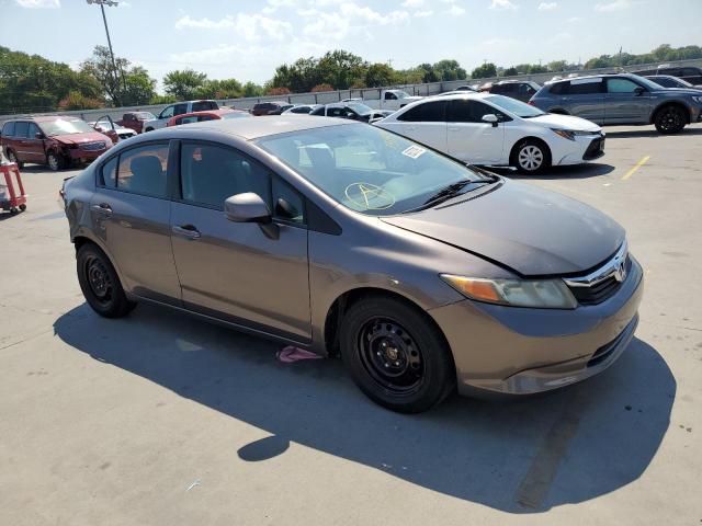 HONDA CIVIC LX 2012 with VIN 2HGFB2F59CH551547 - Photo from auction