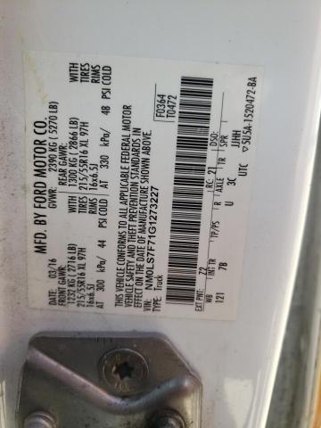 Photo 10 from auction – 2016 FORD TRANSIT CO with VIN NM0LS7F71G1273227