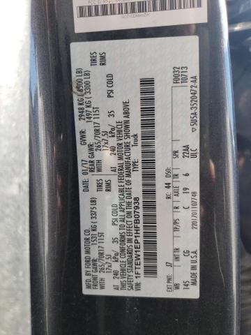 Photo 10 from auction – 2017 FORD F150 SUPER with VIN 1FTEW1EP1HFB07938