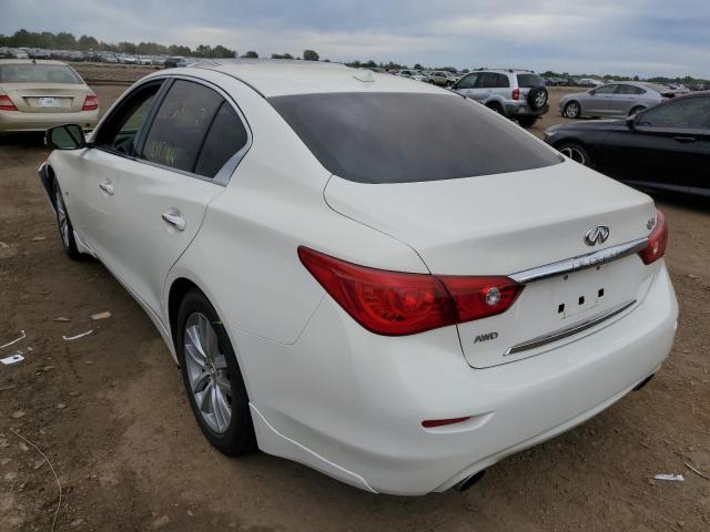 Photo 3 from auction – 2015 INFINITI Q50 BASE with VIN JN1BV7AR8FM418004