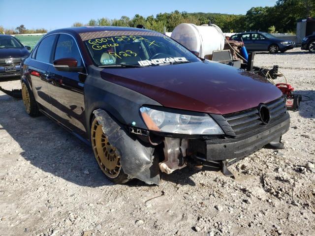 VOLKSWAGEN PASSAT SE 2014 with VIN 1VWBT7A32EC087520 - Photo from auction