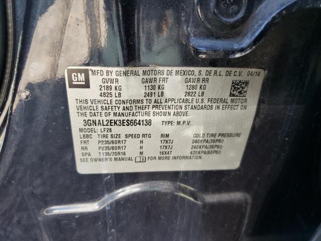 Photo 10 from auction – 2014 CHEVROLET CAPTIVA LS with VIN 3GNAL2EK3ES664138