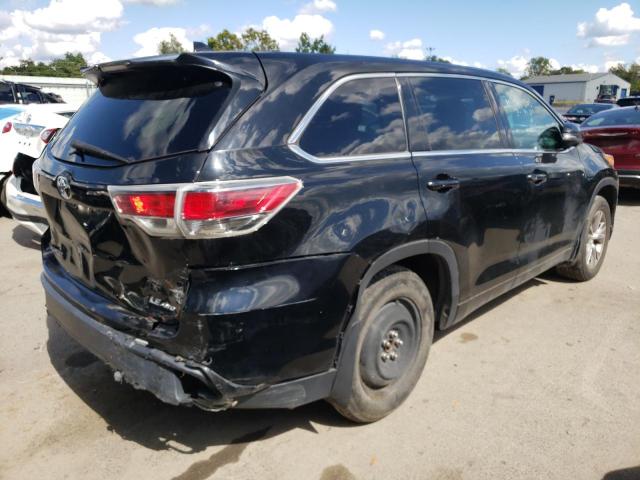 Photo 4 from auction – 2014 TOYOTA HIGHLANDER with VIN 5TDBKRFH3ES022311