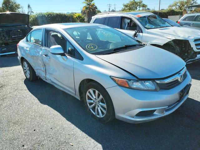 HONDA CIVIC EXL 2012 with VIN 19XFB2F92CE332460 - Photo from auction