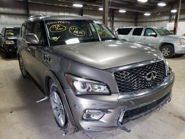 INFINITI QX80 BASE 2017 with VIN JN8AZ2NE2H9150794 - Photo from auction