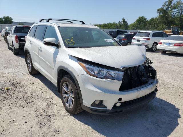 TOYOTA HIGHLANDER 2015 with VIN 5TDKKRFH7FS077135 - Photo from auction