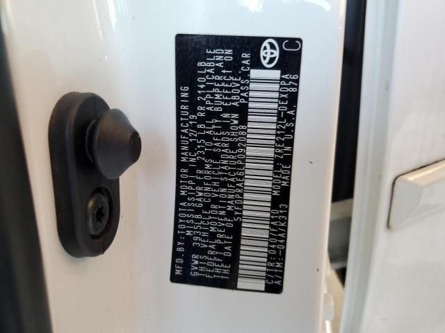 Photo 10 from auction – 2020 TOYOTA COROLLA L with VIN 5YFDPRAE6LP092088