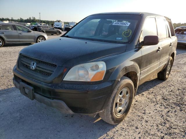 Photo 2 from auction – 2003 HONDA PILOT LX with VIN 2HKYF18193H528521