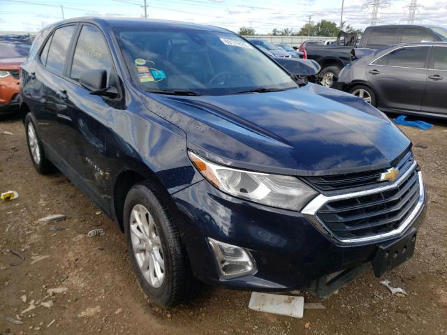 CHEVROLET EQUINOX LS 2021 with VIN 3GNAXHEV5MS113175 - Photo from auction