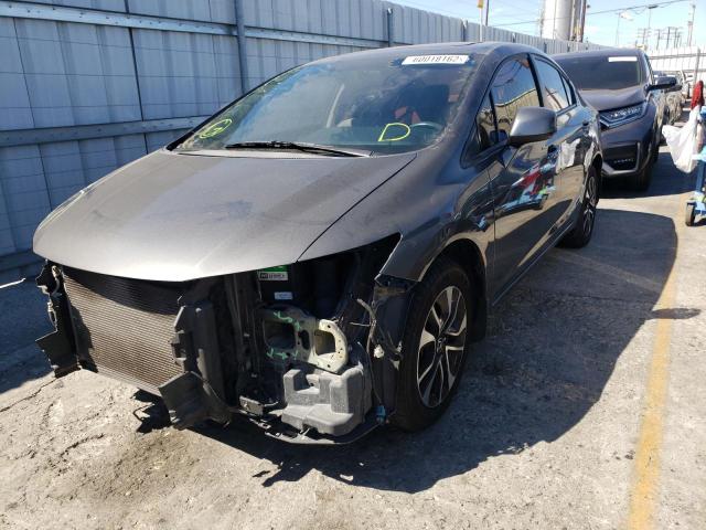 Photo 2 from auction – 2013 HONDA CIVIC EX with VIN 2HGFB2F80DH523227