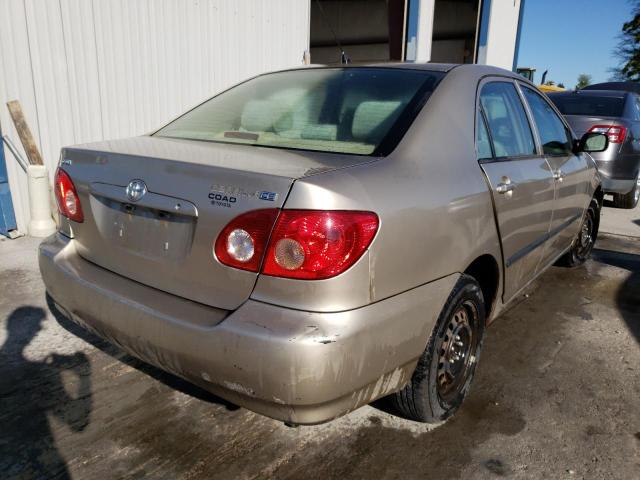 Photo 4 from auction – 2005 TOYOTA COROLLA CE with VIN 1NXBR32E35Z526207