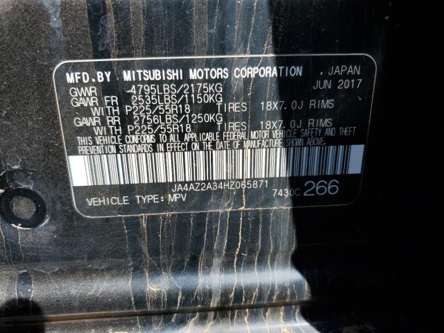 صورة رقم 10 من المزاد - 2017 MITSUBISHI OUTLANDER مع VIN JA4AZ2A34HZ065871