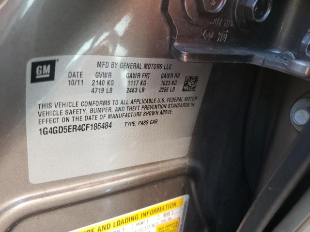 Photo 10 from auction – 2012 BUICK LACROSSE P with VIN 1G4GD5ER4CF186484