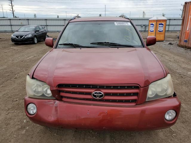 Photo 9 from auction – 2003 TOYOTA HIGHLANDER with VIN JTEHF21A030151523