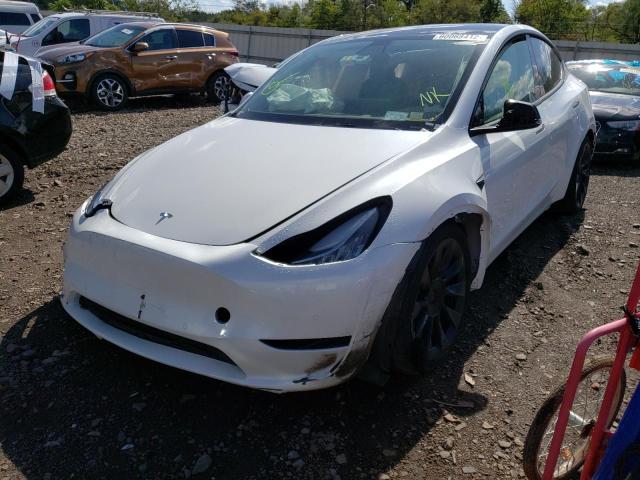 Photo 2 from auction – 2022 TESLA MODEL Y with VIN 7SAYGDEE4NF387464