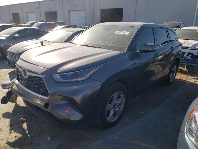 Photo 2 from auction – 2021 TOYOTA HIGHLANDER with VIN 5TDCZRAH4MS531877