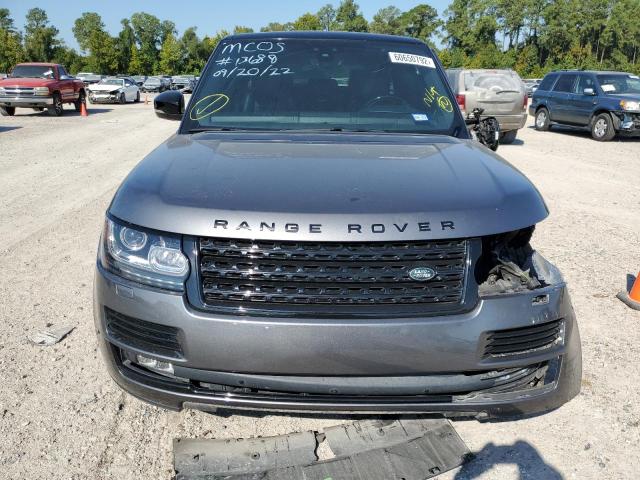 Photo 9 from auction – 2017 LAND ROVER RANGE ROVE with VIN SALGS2FV6HA360301