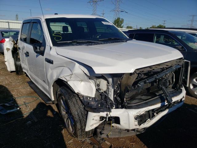FORD F150 SUPER 2017 with VIN 1FTEW1EPXHFB60590 - Photo from auction