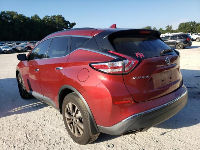 Photo 3 from auction – 2016 NISSAN MURANO S with VIN 5N1AZ2MG2GN152674