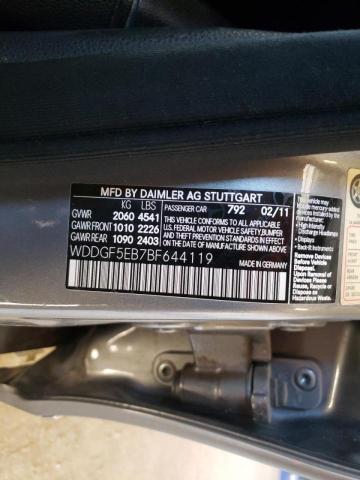 Photo 10 from auction – 2011 MERCEDES-BENZ C 300 with VIN WDDGF5EB7BF644119