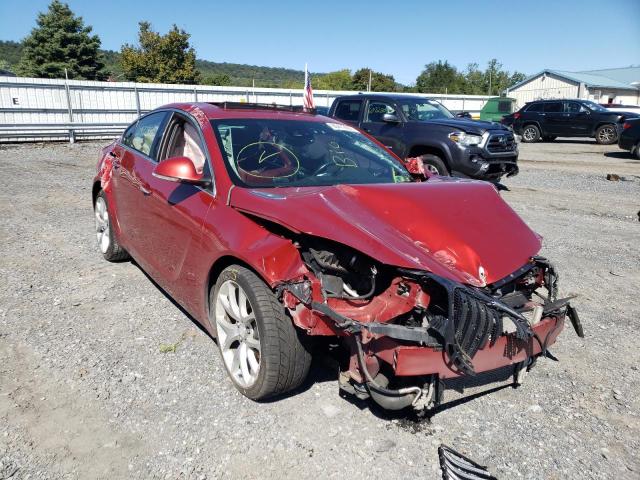 BUICK REGAL GS 2014 with VIN 2G4GU5GX1E9284184 - Photo from auction