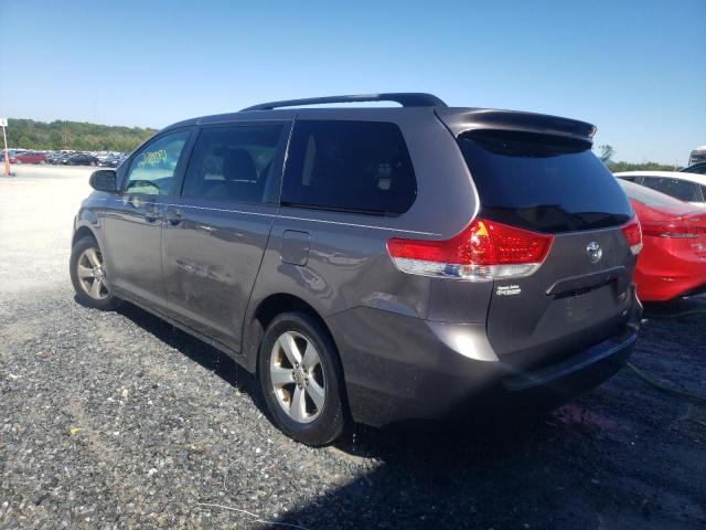 Photo 3 from auction – 2012 TOYOTA SIENNA LE with VIN 5TDKK3DC7CS209505