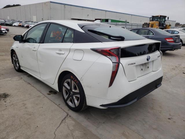 Photo 3 from auction – 2016 TOYOTA PRIUS with VIN JTDKARFU7G3003023