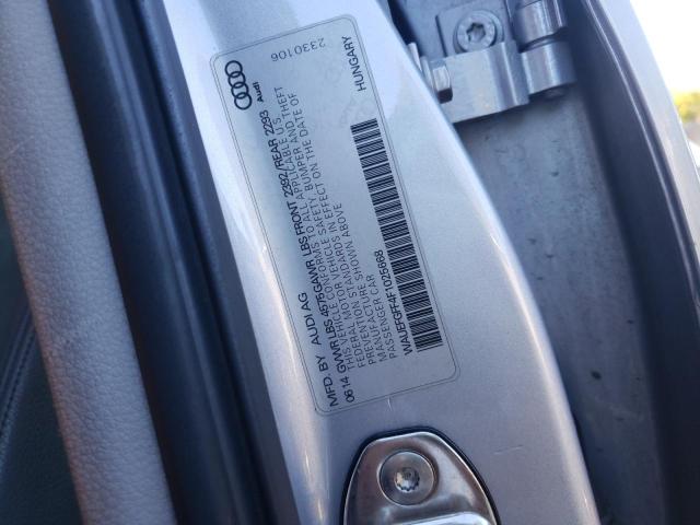 Photo 10 from auction – 2015 AUDI A3 PREMIUM with VIN WAUEFGFF4F1025668