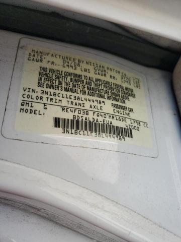 Photo 10 from auction – 2008 NISSAN VERSA S with VIN 3N1BC11E38L444989