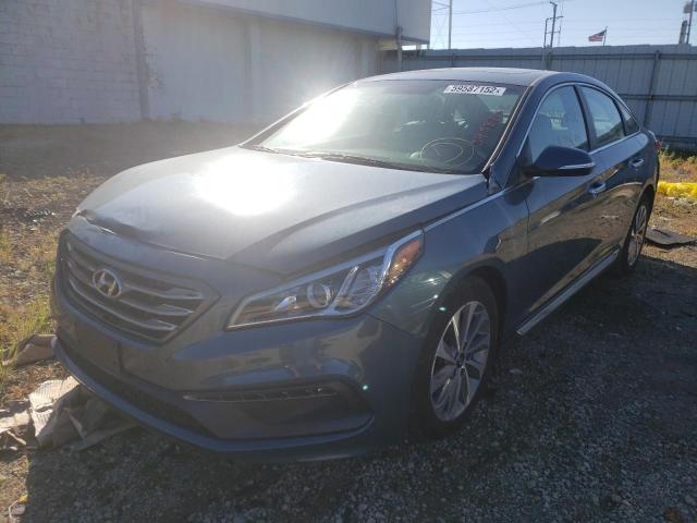 Photo 2 from auction – 2016 HYUNDAI SONATA SPO with VIN 5NPE34AF6GH409558