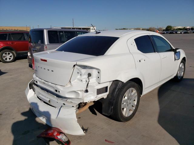 Photo 4 from auction – 2012 DODGE AVENGER SE with VIN 1C3CDZAB0CN118471