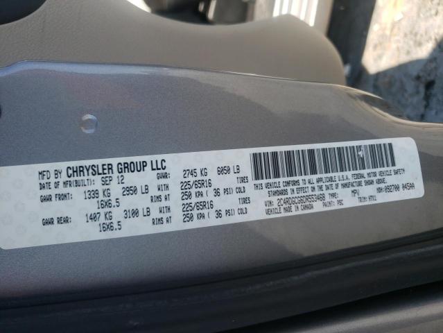 Photo 10 from auction – 2013 DODGE GRAND CARA with VIN 2C4RDGCG6DR553468