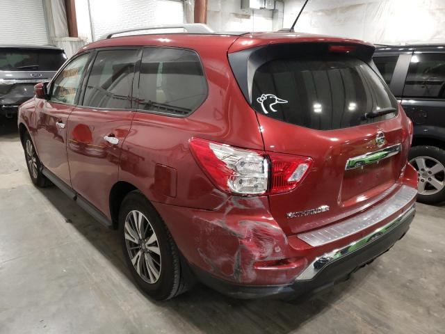 Photo 3 from auction – 2017 NISSAN PATHFINDER with VIN 5N1DR2MM4HC683200