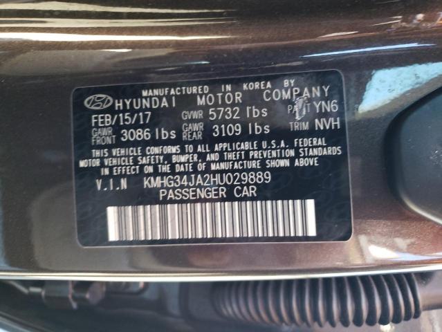 Photo 10 from auction – 2017 GENESIS G90 PREMIU with VIN KMHG34JA2HU029889