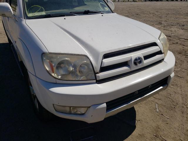 Photo 9 from auction – 2004 TOYOTA 4RUNNER LI with VIN JTEBU17R240038581