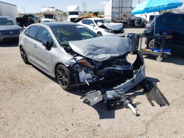 TOYOTA COROLLA SE 2022 with VIN 5YFS4MCE9NP118301 - Photo from auction