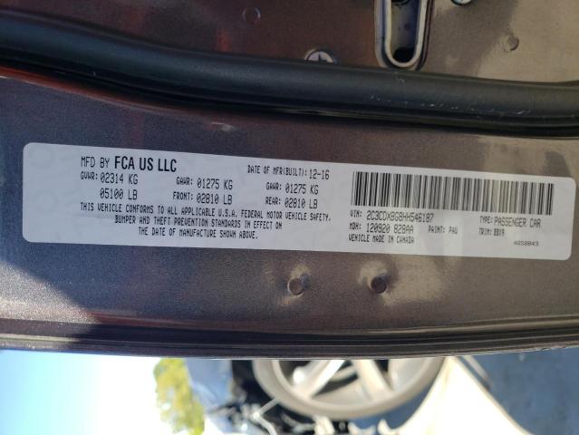 Photo 10 from auction – 2017 DODGE CHARGER SE with VIN 2C3CDXBG8HH546187