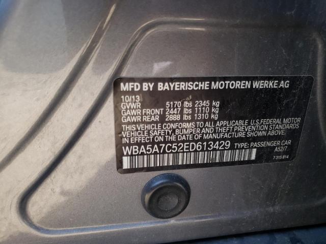 Photo 10 from auction – 2014 BMW 528 XI with VIN WBA5A7C52ED613429